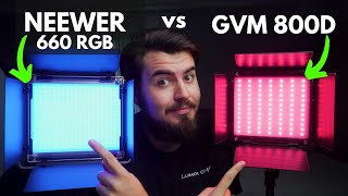 NEEWER 660 RGB vs GVM 800D  Review  Test [upl. by Harol]