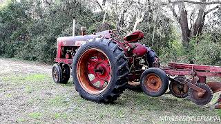 Farmall 450 plowing [upl. by Nairda310]