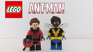 Custom Lego AntMan and The Wasp Minifigures StreetVerse [upl. by Fadil]