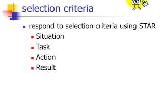 essential knowledge selection criteria [upl. by Kamila818]