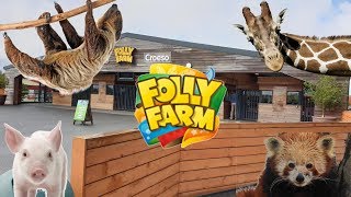 Folly Farm Adventure Park amp Zoo South Wales HD [upl. by Ramonda]