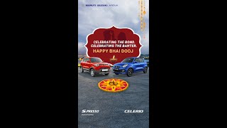 Happy Bhai Dooj with Celerio amp SPresso [upl. by Nahpets]