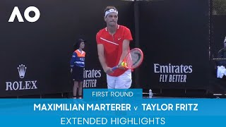 Maximilian Marterer v Taylor Fritz Extended Highlights 1R  Australian Open 2022 [upl. by Sola]