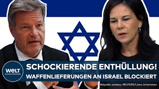 ISRAEL Schockierende Enthüllung Annalena Baerbock und Robert Habeck verhinderten Waffenhilfe [upl. by Oicafinob]