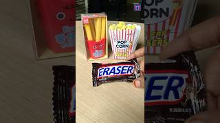 Unique stationery items shorts shortsvideo stationery useful eraser unboxing [upl. by Venditti]