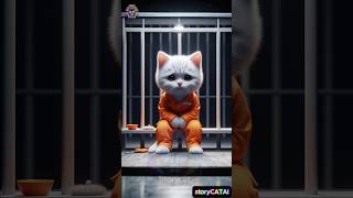 😿The White Cats Escape 🚙😼🥷Journey cats funny viralvideo cat cute escape ai shorts brother [upl. by Eryn]