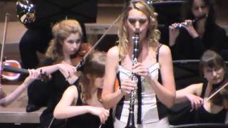 Francaix Clarinet Concerto fourth movement [upl. by Orville]