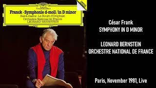 Franck Symphony in D minor  Leonard Bernstein  Orchestre National de France [upl. by Tobit326]