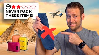 12 Things Experienced Travelers No Longer Pack Minimalist Packing Tips [upl. by Ivie331]