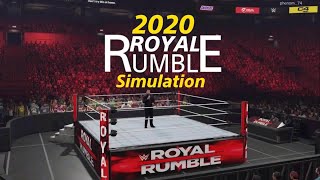 2020 Royal Rumble Simulation [upl. by Mori]