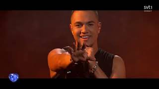 Liamoo  Dragon Live from Melodifestivalen  Heat 2 [upl. by Gney933]