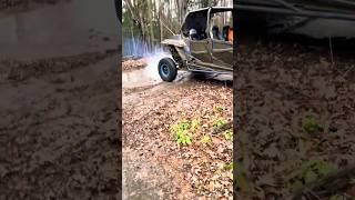 Does your ATV park have a burnout pad 😎🤘🏽 xp4t polarisrzr Demon Run ATV Trails flash22h [upl. by Worrell]