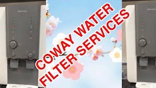 Coway water filter service [upl. by Jagir815]