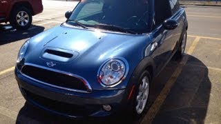 2009 Mini Cooper S 6MT Start Up Quick Tour amp Rev With Exhaust View  32K [upl. by Lobel7]