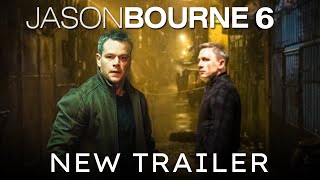 JASON BOURNE 6 REBOURNE Trailer HD Matt Damon Daniel Craig  James Bond Crossover 5 Fan Made [upl. by Alf768]