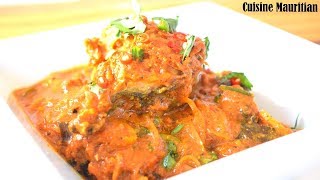 Episode 148 Fish Curry  Cari Poisson  Cuisine Mauritian [upl. by Ellekcim]