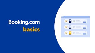 Bookingcom Basics managing reservations [upl. by Cyprus576]