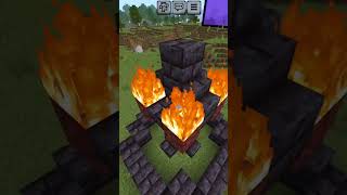 Minecraft fireflow mountain short viral minecraftgameplayfunnyinhindi Minecraft [upl. by Yemarej68]