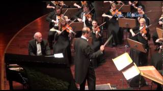 Nader Abbassi Conducting Qatar Philharmonic Orchestra in Omar Khairat Concert 2812012flv [upl. by Nnail]