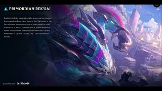 PRIMORDIAN REKSAI SKIN SPOTLIGHT WHITE CHROMA07012024 [upl. by Lilah]