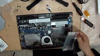 disassemblysmontaggio upgrade ram ssd pulizia interna LENOVO v130 [upl. by Ilaw41]