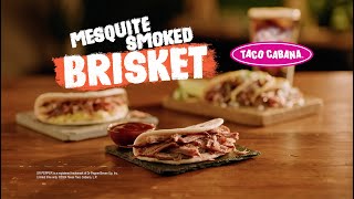 Mesquite Smoked Brisket is Back at Taco Cabana [upl. by Hardden495]