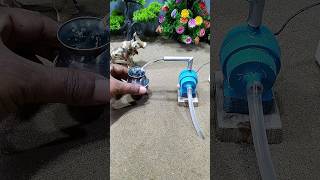 Mini tractor making Mini motor water pump project  70 [upl. by Hametaf960]