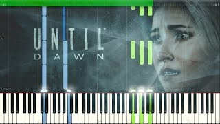 O Death  Amy Van Roekel Until Dawn Intro Song Synthesia Piano Tutorial [upl. by Annerol]