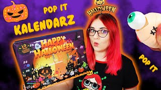 Kalendarz HALLOWEEN z FIDGET TOYS 🎃 POP IT [upl. by Ailla]