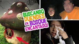 DUENDES REALES a MEDIA NOCHE en BOSQUE ENCANTADO 🌲Terror Fantástico  Vloggeras Fantásticas [upl. by Nich]