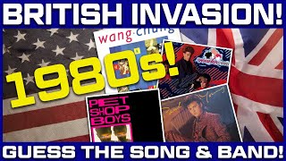 Second British Invasion  Guess the songs and bands [upl. by Rialc313]