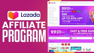 Lazada Affiliate Program Tutorial 2024  How To Make Money From Lazada [upl. by Oshinski387]