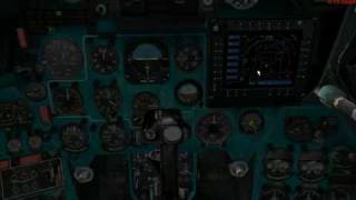 FS2004 Mi24 Hind startup procedure [upl. by Schilling]