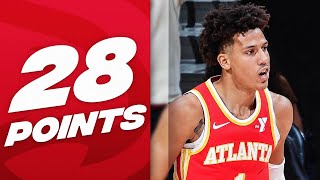 Jalen Johnson Drops CAREERHIGH 28 PTS In Hawks W 🔥 January 3 2024 [upl. by Ashlee114]