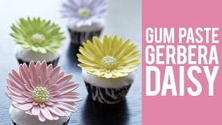 How to make Gum Paste Gerbera Daisies [upl. by Ettenuj]