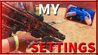 BLACK OPS 4 MY SETTINGS CONTROLLER CAM [upl. by Keung16]