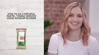 Biolage HairColor  How To Do A Natural Pastel Toning Service [upl. by Sundstrom]