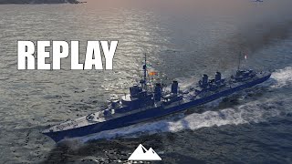 VAUQUELIN franz Kanonenzerstörer  World of Warships  Replay Deutsch 60fps [upl. by Alliuqet352]