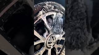 Diamond Cut Wheel Cleaning satisfying carwash [upl. by Luisa]