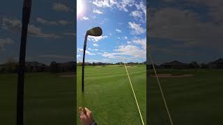 Saying high to Colorado golf golf golfing shottracer [upl. by Ailemrac]