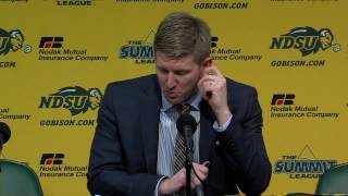 NDSU Mens Basketball Postgame Press Conference  January 5 2017 [upl. by Isborne]