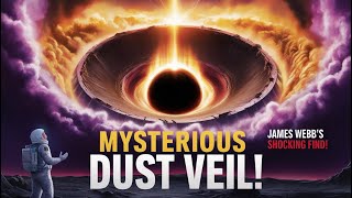 A Mysterious Dust Veil Found Near a Supermassive Black Hole – James Webb’s Shocking Find [upl. by Torrie]