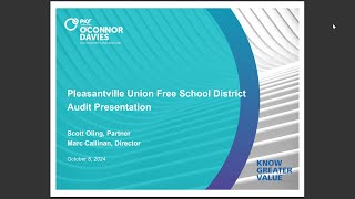 Pleasantville Union Free School District Audit Presentation [upl. by Poirer]