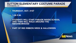 Owensboro school hosting costume parade [upl. by Alaik327]