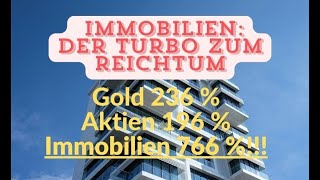 Immobiliendie renditestärkste Vermögensanlage überhaupt Noch weit vor Aktien und Gold [upl. by Benni]