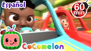 Carrera en el supermercado🛍️ Canciones Infantiles🎵 Juega y aprende  Moonbug Español  Cocomelon [upl. by Namrac]