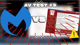 AV Test 3  Malwarebytes vs Wannacry 2024 [upl. by Oibaf]