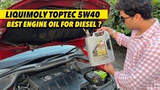 Liquimoly Toptec 4100 5W40 Review for 20000kms in VW Diesel Engine [upl. by Cornel]