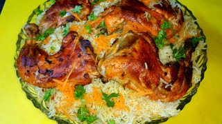 Traditional Arabian Bukhari rice Arabian recipe [upl. by Nrev]