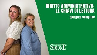 Diritto Amministrativo spiegato semplice le chiavi di lettura [upl. by Devona]